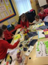 Credit Union - Our Community Art - The Millennium Centre by Primary 3 and 4👩‍🎨✏️👶👦👧👩👱‍♂️🧓👵