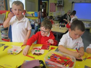 P1 and P2 Love Creating!