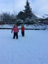 More fun in the snow in P1/2 ❄️